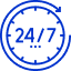 24x7 Access